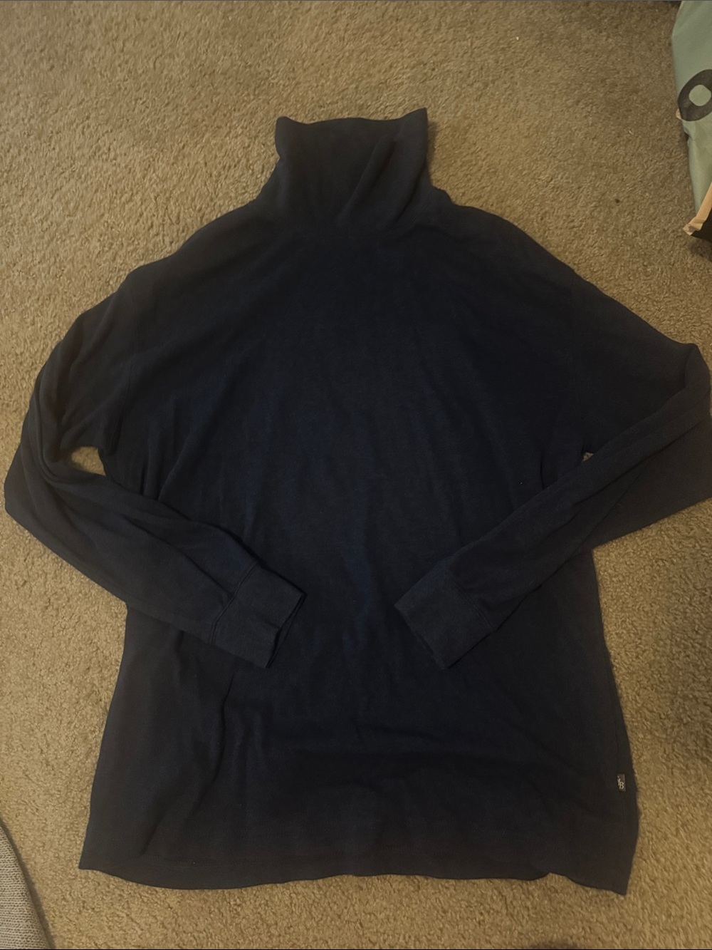 St. John's Bay Men's Navy Turtleneck Sweater